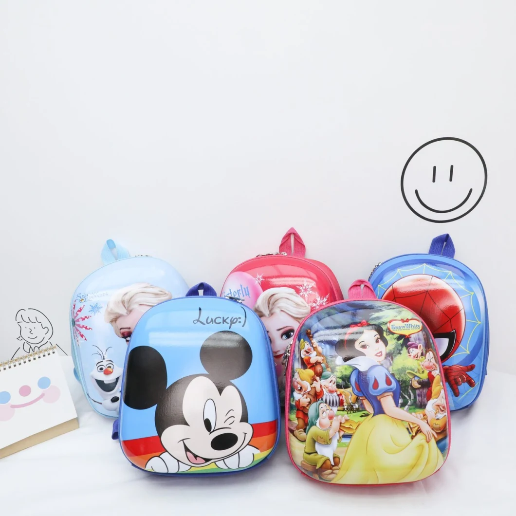 New Kids School Bag Funny Cartoon Frozen Elsa Anna Pattern Boys Girls Children′s Backpack Mickey Child Backpack Spiderman Bags