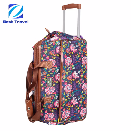 Handgepäck-Urlaubs-Trolley-Handtasche für Damen und Mädchen