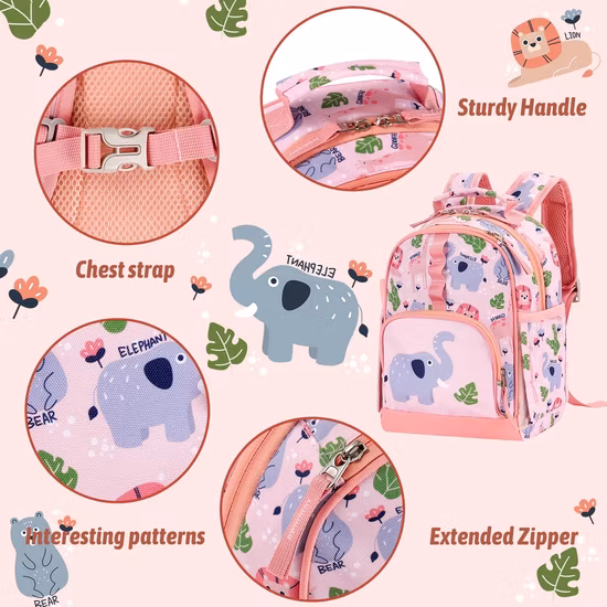 Großhandel Mode Cartoon Einhorn Schulrucksack Schultaschen für Kinder