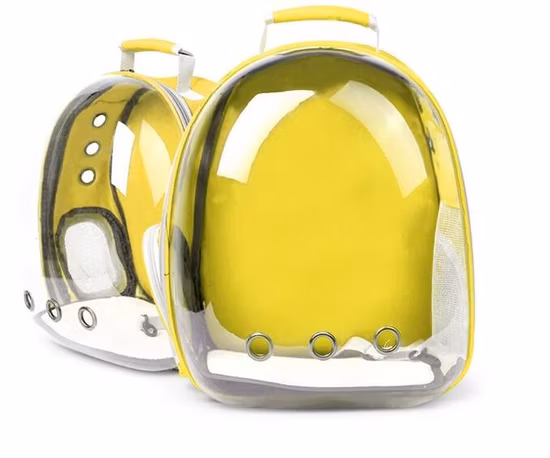 Tragbarer, transparenter Haustier-Transportrucksack mit voller Sicht