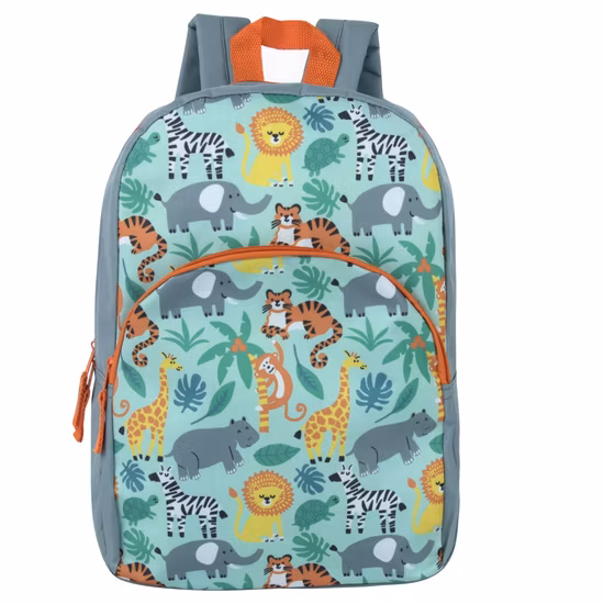 Lama-Rucksack für Mädchen, Jungen-Rucksack, Grundschulrucksack für Kinder, Rucksäcke für Mädchen, 17-Zoll-Schultasche