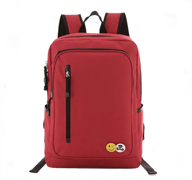Distributor Mädchen Rot 600d Polyester Schule Kinder Student Dokument Rucksack Tasche