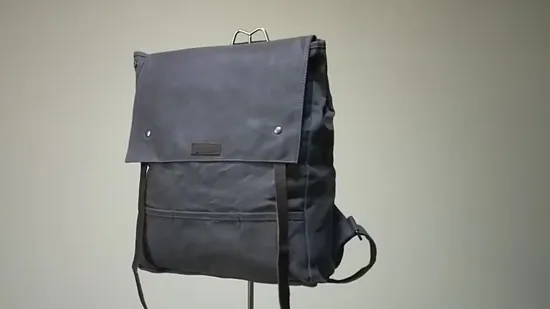 China Großhandel: Einfache Baumwoll-Canvas-Rucksäcke mit Taschen, individuell geprägter Logo-Rucksack für studentische Freizeitsportarten, Reiserucksäcke und Tagesrucksäcke