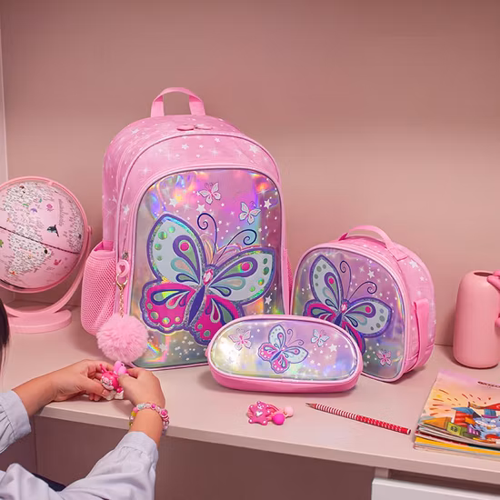 Großhandel Mode Mädchen Studenten Schule Kinder Tasche Set Cartoon Rucksack