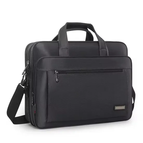 Computer-Aktentasche, Dokumententasche, Laptoptasche mit Schultergurten