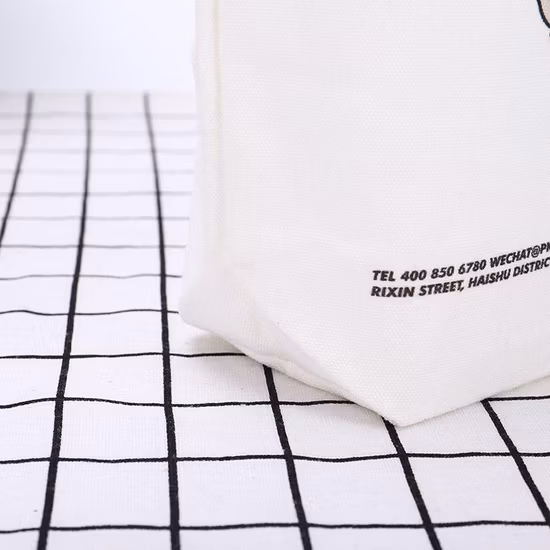 Großhandel umweltfreundliche günstige Fabrik Kind Frauen Griff Einkaufstasche langlebige Mini-Einkaufstasche wiederverwendbare Canvas-Tasche mit individuellem Druck